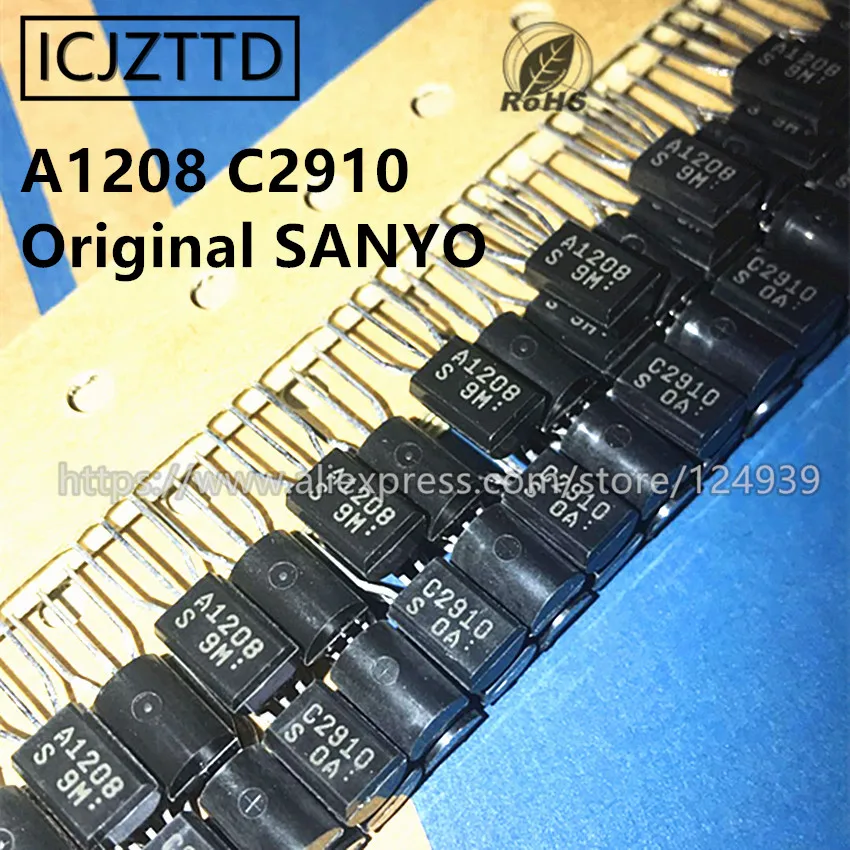 A1208 C2910 2SA1208 2SC2910 2SA1208-S 2SC2910-S новая Оригинальная искусственная кожа TO92L |