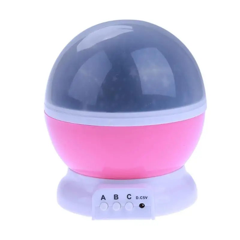 LED Night Light Projector Stars Starry Sky Moon Lamp Battery USB Kids Gifts Children Bedroom Decor Projection Lamp Dropshipping