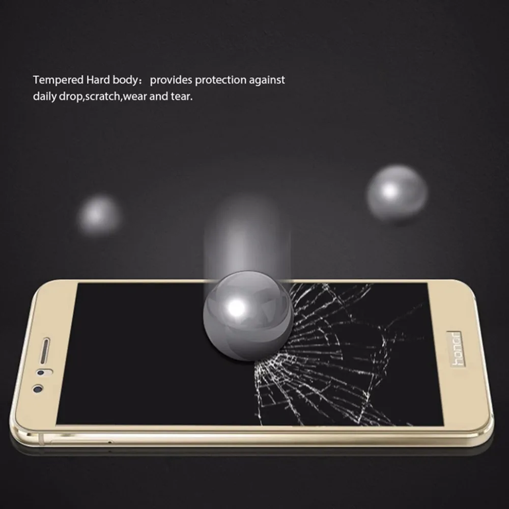 Для Huawei Honor 8 закаленное стекло 9H полное покрытие для 3D чехол Защита экрана Honor8