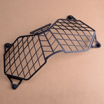 

beler Aluminum Alloy Black Motorcycle Headlight Grille Guard Protector Cover Accessories Fit For Triumph Tiger 800 XC XCX XR XRX