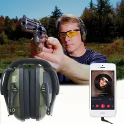 Спорт на открытом воздухе Анти-противошумные наушники звук электронный наушники для стрельбы Тактический Охота слуха Защитная Гарнитура