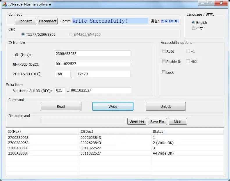 USB reader