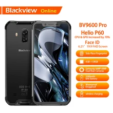 Original IP68 font b Waterproof b font Rugged Smartphone Blackview BV9600 Pro 6GB 128GB Android 8