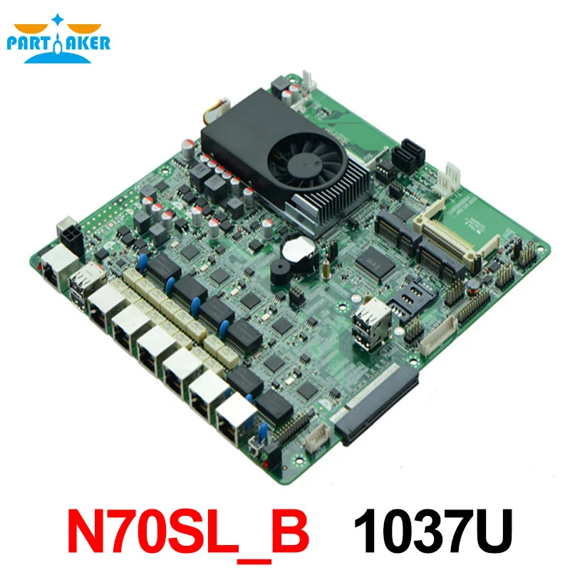 Firewall Motherboard N70SL_B 1.80GHz Dual core processor with 2*COM6*USB 2*BYPASS 12V DC
