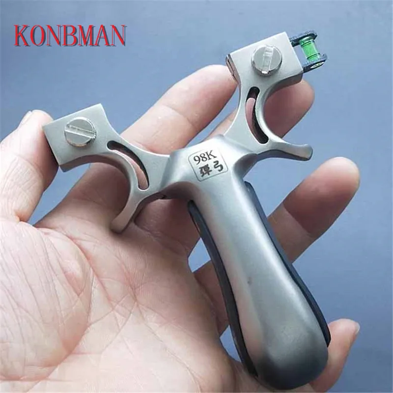 

Slingshot Catapult Recurve For Hunting Stainless Steel Slingshots with Rubber Band Outdoor Shooting High Quality