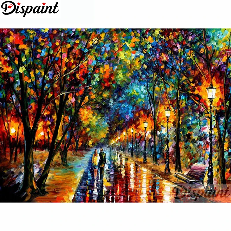 

Dispaint Full Square/Round Drill 5D DIY Diamond Painting "Tree couple" Embroidery Cross Stitch 3D Home Decor A11303
