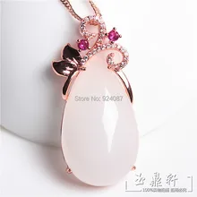 Xinjiang натуральная подвеска с белым нефритом 925 серебро с позолоченным Серебряный декор Нефритовая инкрустированная нефритовая подвеска с сертификатом