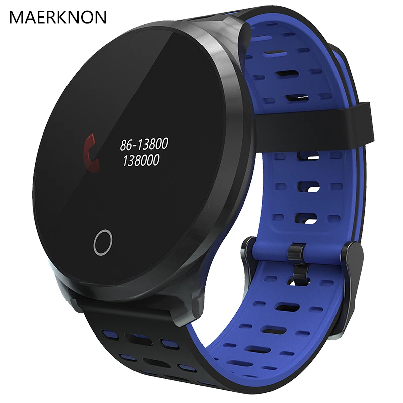 MAERKNON L5 Smart Watch IP67 Waterproof Exercise Heart Rate Monitor for Elderly Men and Women Handbands