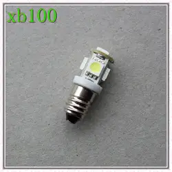 T10E10 спиральный порт 5050 5 патч светодиодный винт порт лампа прибор индикатор токарный станок сигнальный свет 24 В