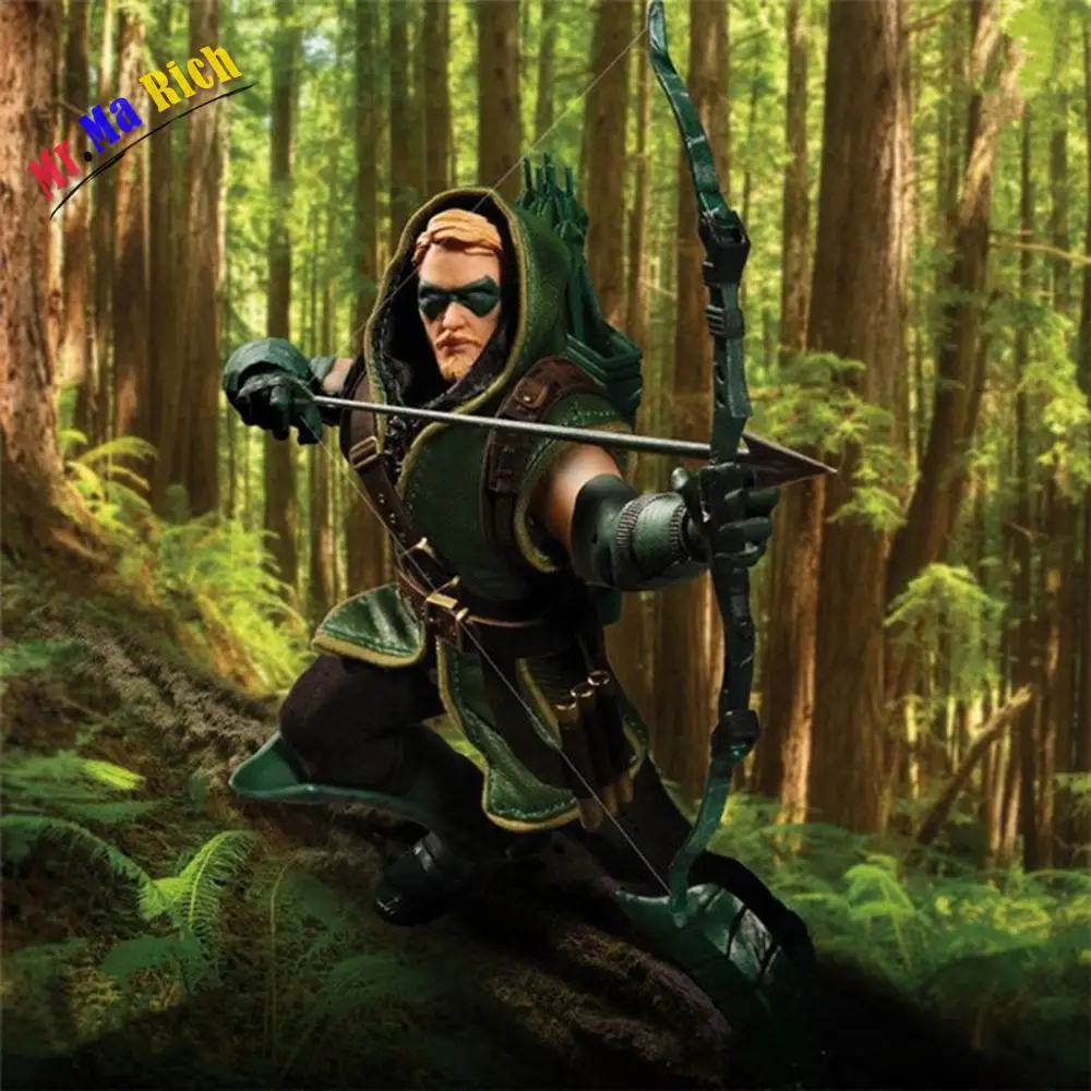 Mezco Dc Comics Green Arrow Uno: 12 Collettiva Figure Giocattoli 16 Cm