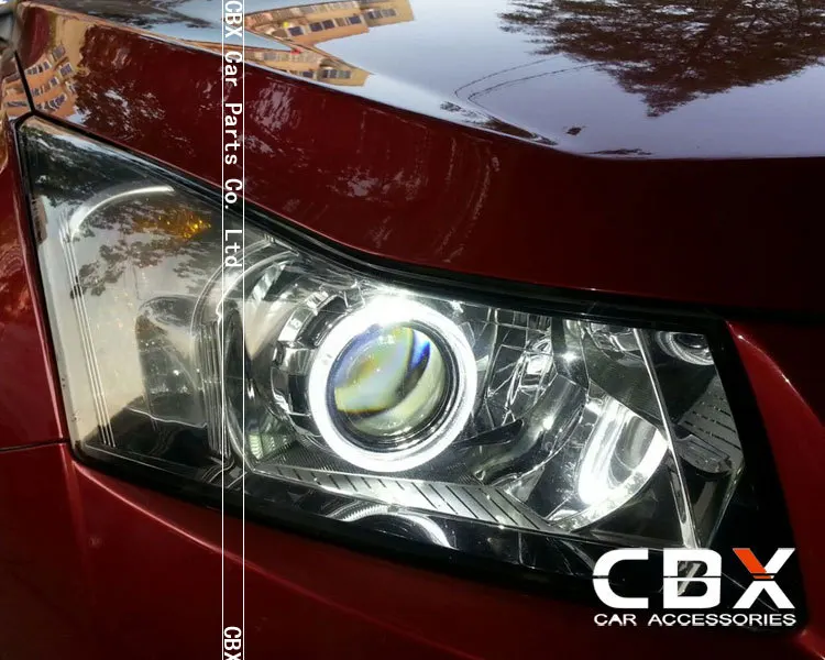led angel eye halo ring for bixenon projector lens mask 14
