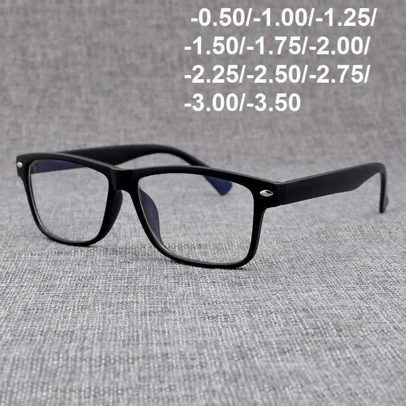 

Cubojue Myopia Prescription Glasses Men Women -0.5-1.00 -1.25 -1.75 -2.25 -2.75 -3.00 -3.25 Short Sight Eyeglasses Male Woman