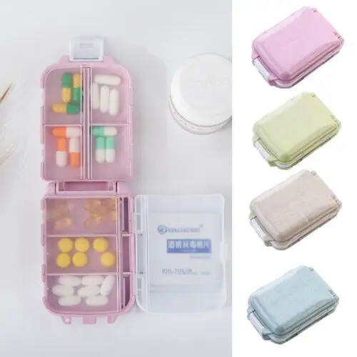 

FAROOT 7 Day Box Medicine Tablet Dispenser Organiser Weekly Storage Case Container