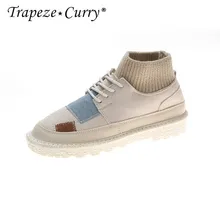 Список Горячая Распродажа Весна и осень женские замшевые прогулочные туфли Спортивная обувь TH1818