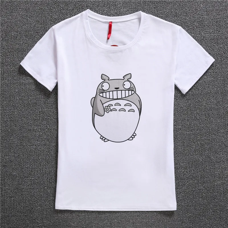 Футболка CEODOGG Harajuku Love Cute Totoro хлопковая женская футболка с короткими рукавами и