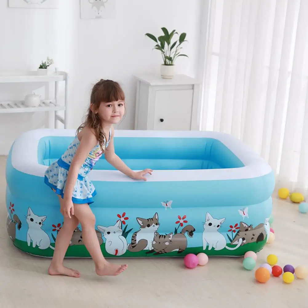 

Inflatable Baby Swimming Pool Portable Outdoor Children Basin Bathtub Kids Pool Baby Swimming Pool Water Safe Durable
