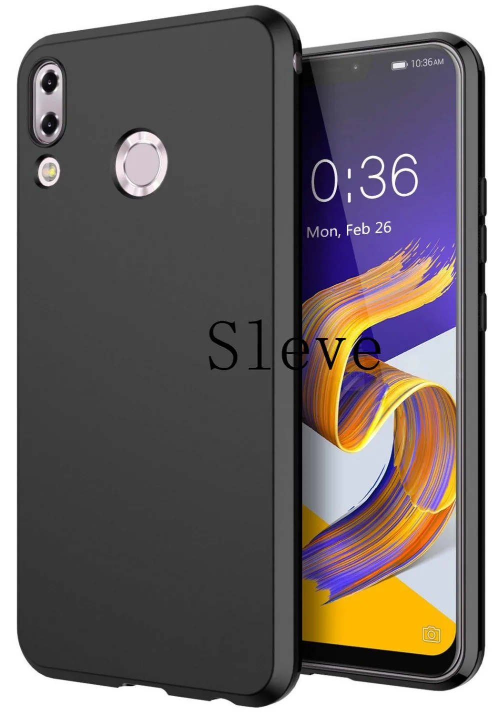 

Case on ZE620KL Black Soft Matte Protective Case Cover for Asus ZenFone 5z ZS620KL/Zenfone 5 2018 ZE620KL ASUS_X00QD