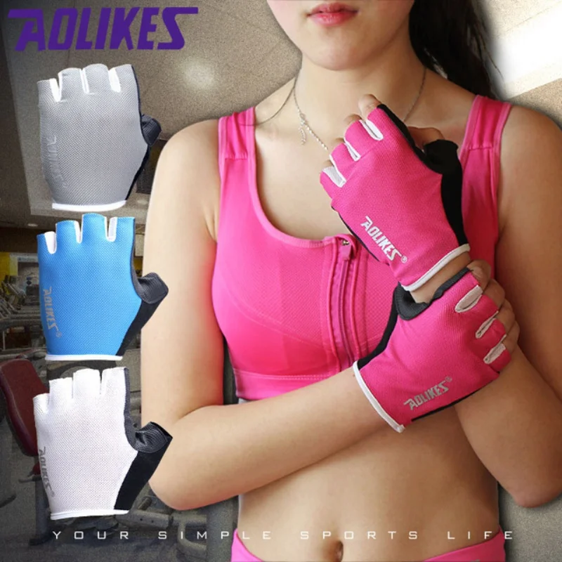 New Women/Men Training Gym Gloves Body Building Sport Fitness Gloves Exercise Weight Lifting Gloves Men Gloves Women S/M/L