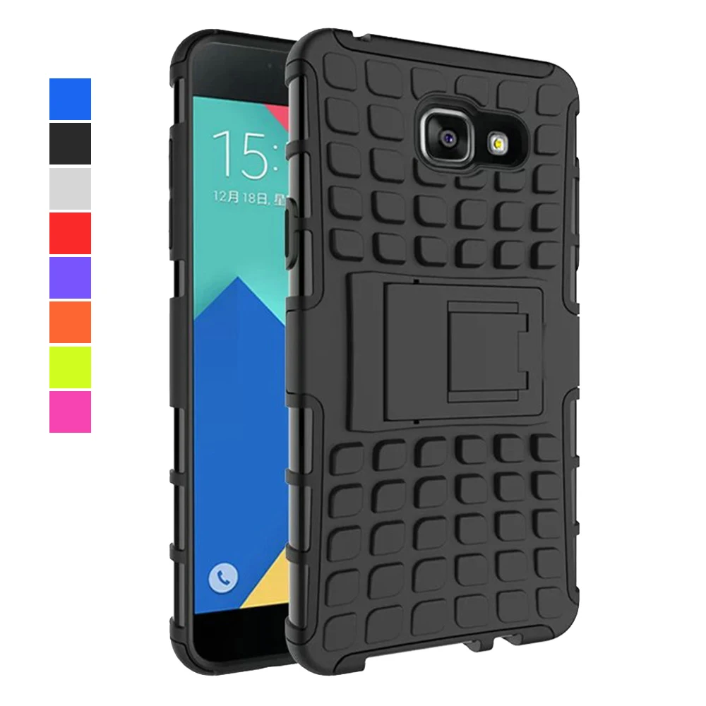 High Quality Armor Back Cover Case Shockproof Hard Plastic Phone Case for Samsung Galaxy A7 2016 Version A710 A710F A7100 IDOOLS