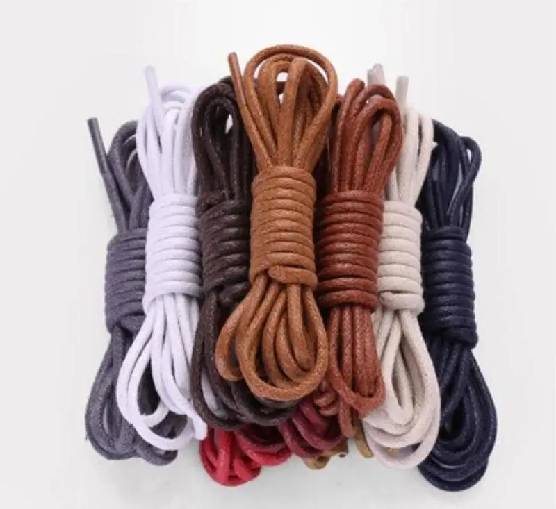 Find your favorite product NEW Round Dress Shoelaces Leather Shoes
