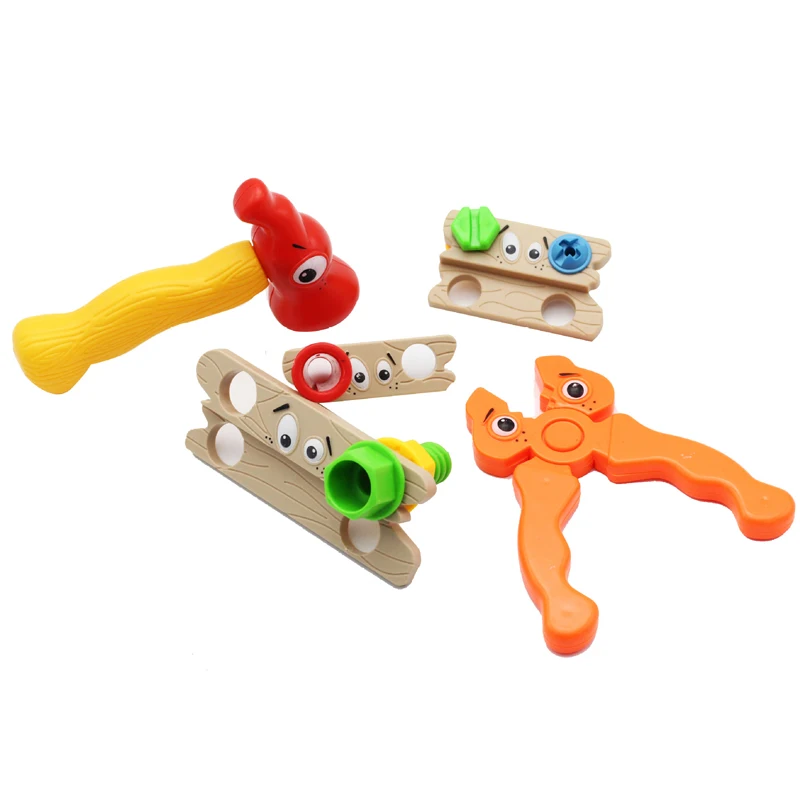 HziriP DIY милый мультяшный инструмент наборы детские игрушки Пластиковые ролевые игры инструмент моделирования высокое качество детские подарки на день рождения коробка