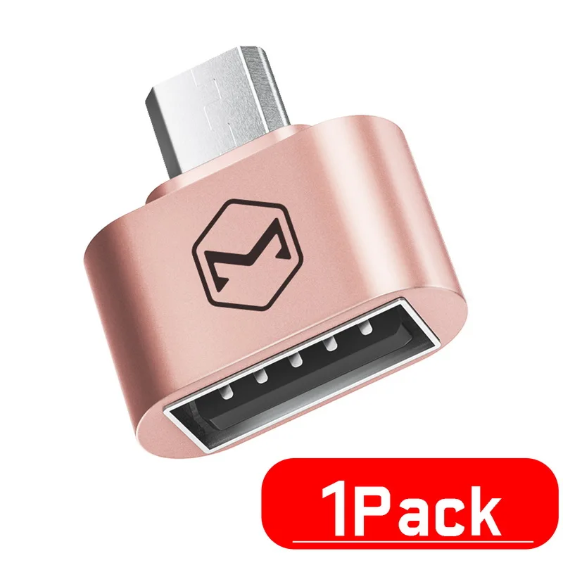 Mcdodo OTG Micro USB OTG кабель адаптер 2,0 конвертер для мобильного телефона Android samsung USB Tablet Pc для флеш-накопителя мышь OTG концентратор