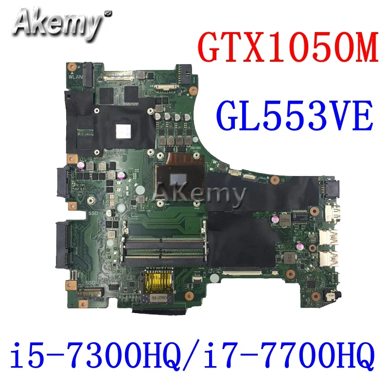  exchange ROG Laptop motherboard for ASUS GL553VD GL553VE GL553VW GL553V GL553 original mainboard GT