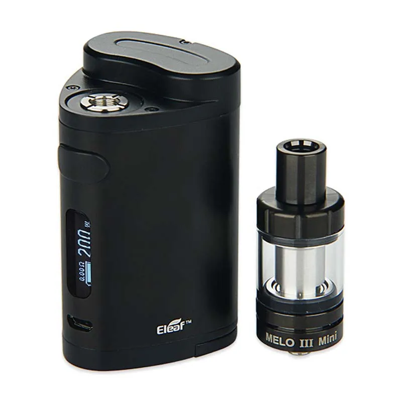 Оригинальный набор вейпа Eleaf Pico 200 Вт с 2 мл мини атомайзером MELO 3 0 3/0 5 Ом катушка EC