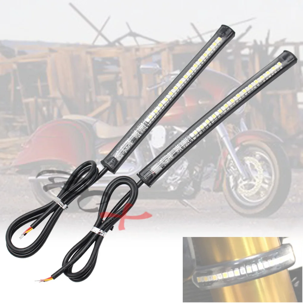 

LED Fork Turn Signal Kit Turn Signal Indicator Light For HONDA Shadow 600/750 Crf Goldwing gl1800 Crf230 Cbr600rr Cbr 600 rr/f3