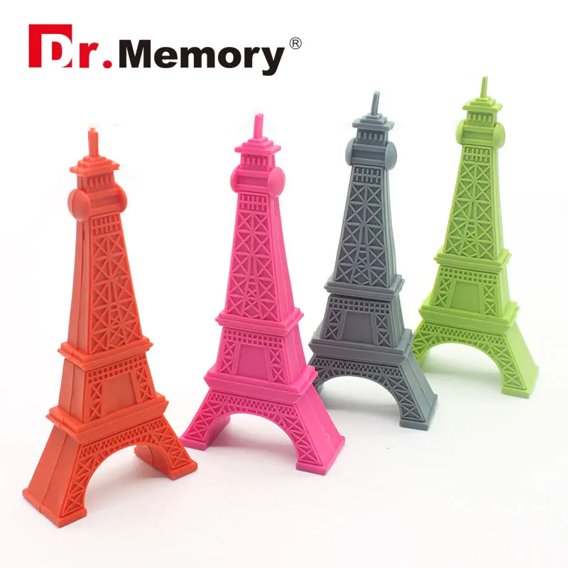 

USB 2.0 Flash Drives Eiffel Tower Cute Pendrive 32GB Personalized Full Capacity 4GB 8GB Memory Stick 16GB Pen Drive U Disk Gifts