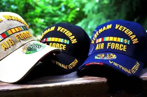 

VIETNAM WAR US AIR FORCE ARMY CAP TACTICAL EMBROIDERED BASEBALL CAP HAT