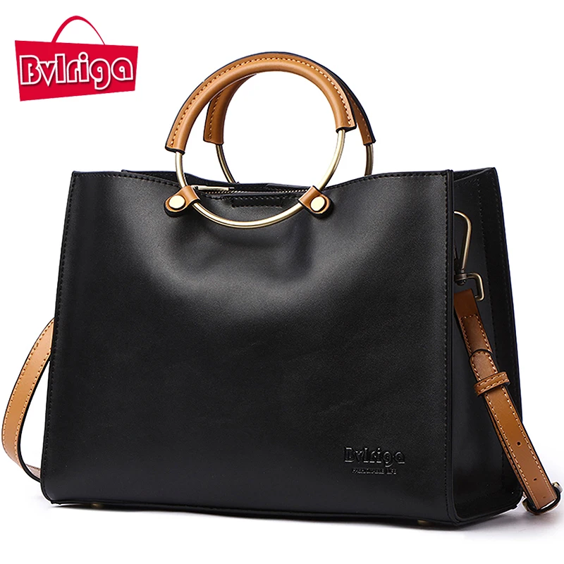 

BVLRIGA Women's Genuine Leather Handbags Women's Over-the-shoulder Bags Shoulder Bag Bags Handbags Women Famous Brands Women Bag