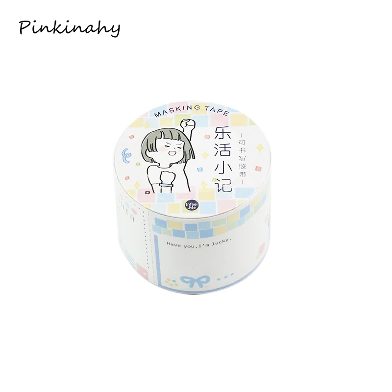 Розовые цветы вишни и прекрасные девушки бумага записываемая васи лента клейкая