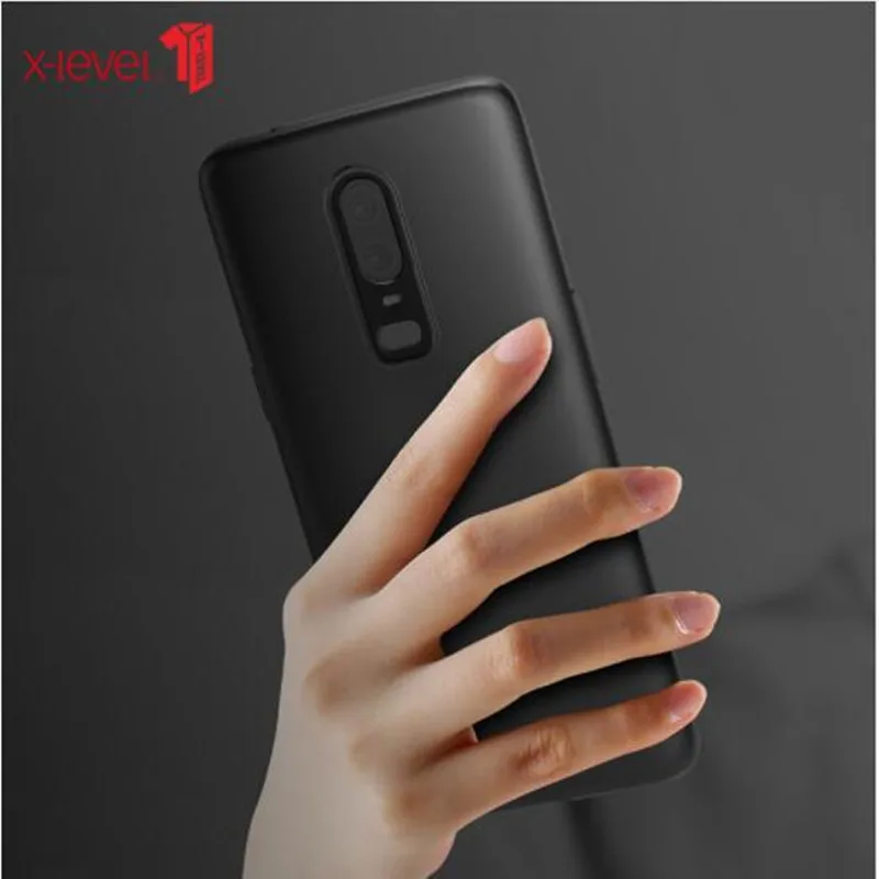 

OnePlus 6 T Case X-Level Original Matte Phone Cases For OnePlus 6 5 5T Soft TPU Silicone Back Cover For Oneplus 6T One plus 5T