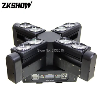 

8*10W Laser Moving Head RGBW 4in1 Beam Wash Pro Stage Audio Sound Lighting for DJ Disco Party Live Music Decoration Cabeza Movil