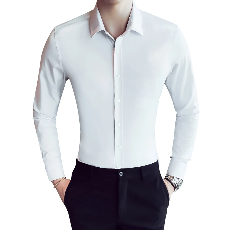 mens plain formal shirts