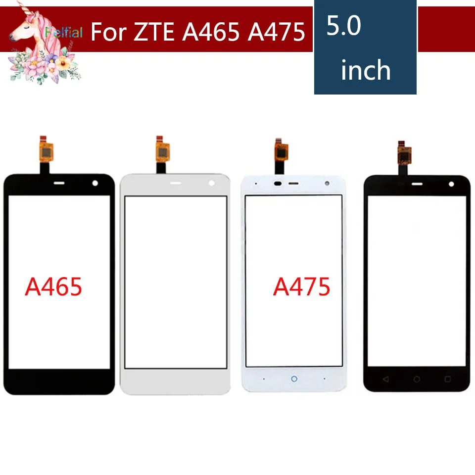 5 0 &quotдля ZTE Blade L4 Pro A465 и A475 сенсорный ЖК-экран дигитайзер сенсор внешняя