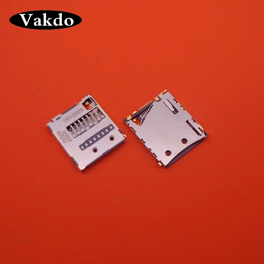 

2pcs/lot New TF SD card Socket reader Tray Holder Slot Replacement for Sony Xperia Z Z1 Z2 Z3C Z3 mini Compact D5803 D5833