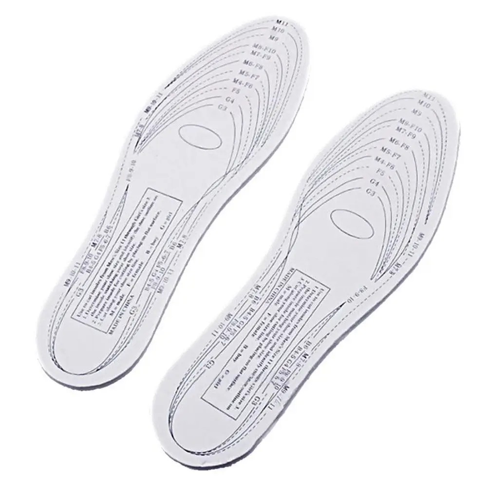 Fashion Boutique Memory Foam Insoles Shoe Comfort Unisex Size Cushion