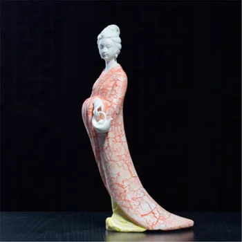 

Classical Femme Fatale Maidenform Full-Length Portrait Statue Creative Craftwork Desktop Decorations Fashion Gift G1238