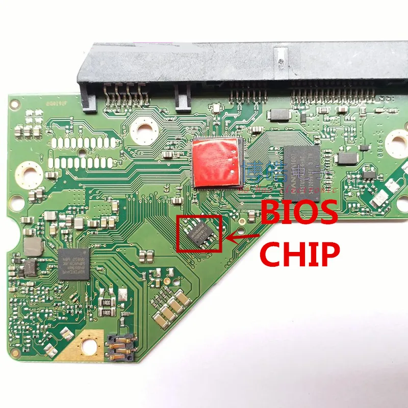 Hdd Pcb Placa Lógica Wd40ezrz Wd40efrx Wd30ezrz 2060800055001 Rev p1 2060 800055 001800055201 - Imagem 3