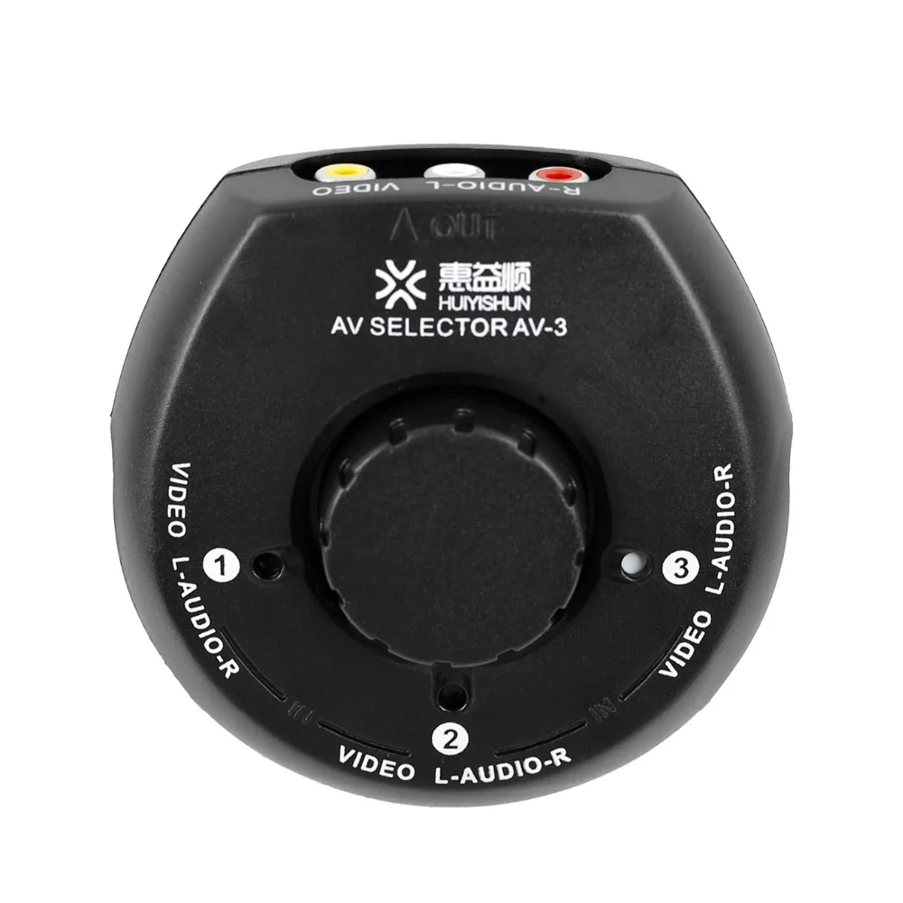 1PCS AV SWITCHER AV switch 3 way 3in 1out good quality Factory outlets