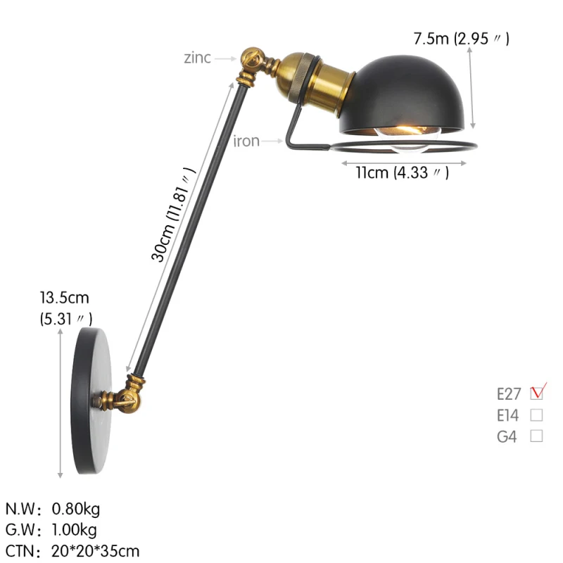 Простой Современный домашний декор в помещении освещение Светодиодный настенный светлая ткань покрытие