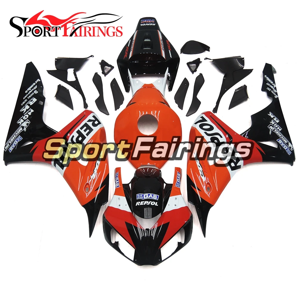 ABS пластик впрыска мотоцикла Полный обтекатели для Honda CBR1000RR 2006 2007 CBR1000 RR 06 07 кузов