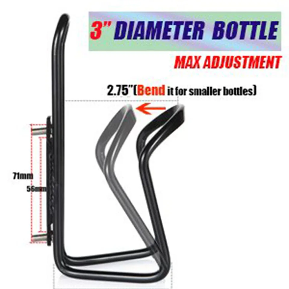 Bicycle Water Bottle Cage Bicycle Bottle Holder Water Bottle Holder Aluminum Alloy Bike Cycling Drink Water Bottle Rack