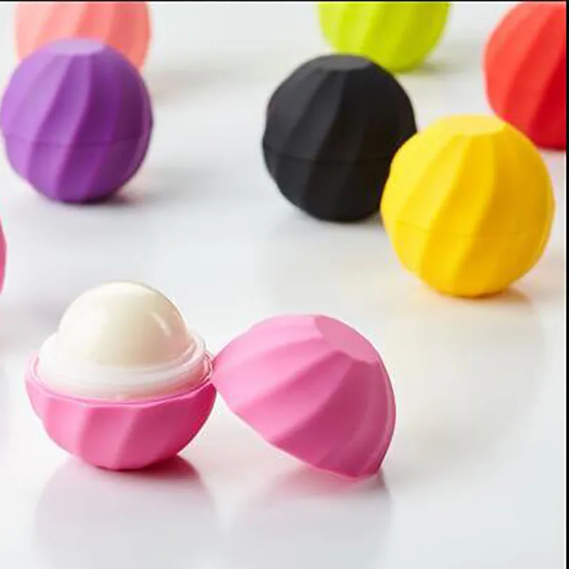 50 Pcs 0.24Oz (7ml) Empty Cosmetic Ball Containers Lip Balm Sphere
