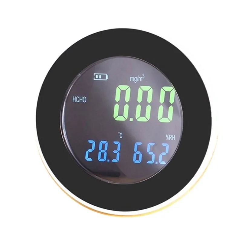 

3 In 1 HCHO Formaldehyde Detector Gas Temperature Humidity Tester Gas Leak Detector HT-502