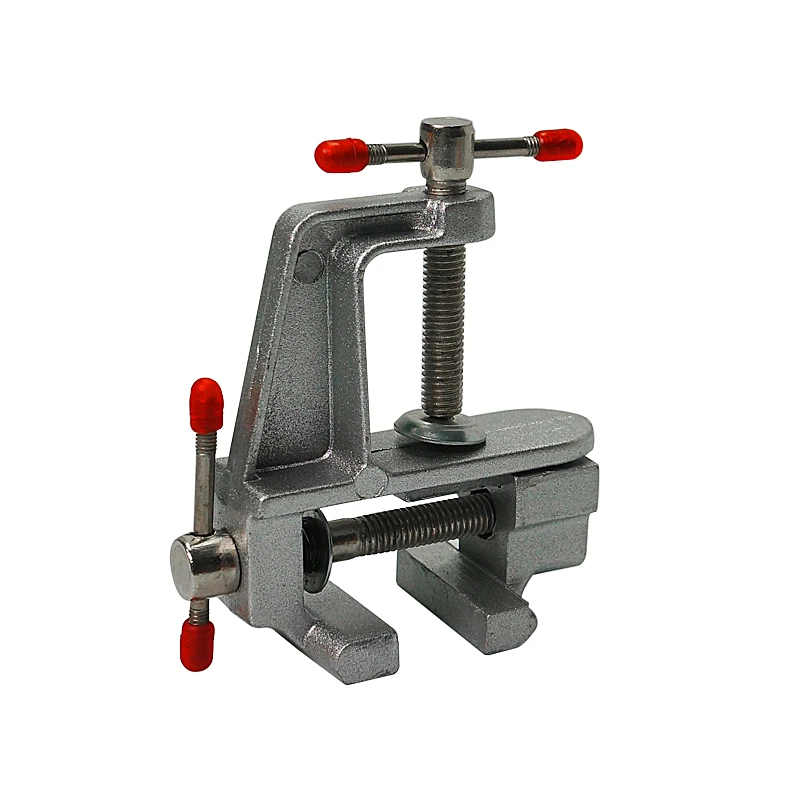 Aluminum Miniature Small Jewelers Hobby Bench Clamp On Table Bench Vise Mini Tool Vice