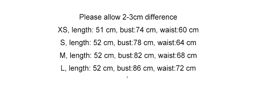 BH6235`sizechart