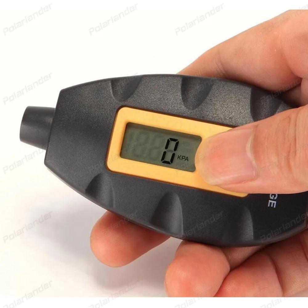 portable Digital Tire Air Pressure Gauge Meter Vehicles Motorcycle Auto